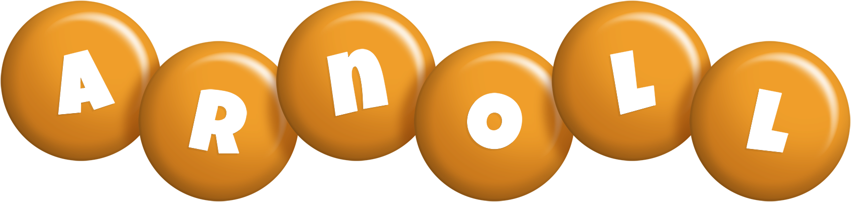 Arnoll candy-orange logo