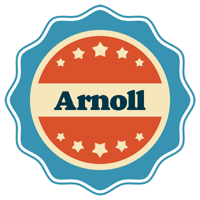 Arnoll labels logo
