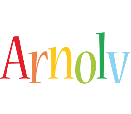 Arnolv birthday logo