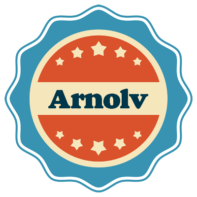 Arnolv labels logo
