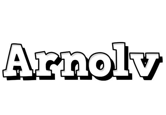 Arnolv snowing logo