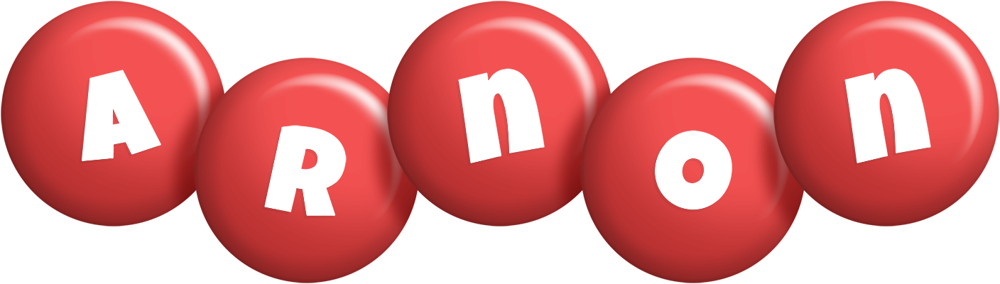 Arnon candy-red logo