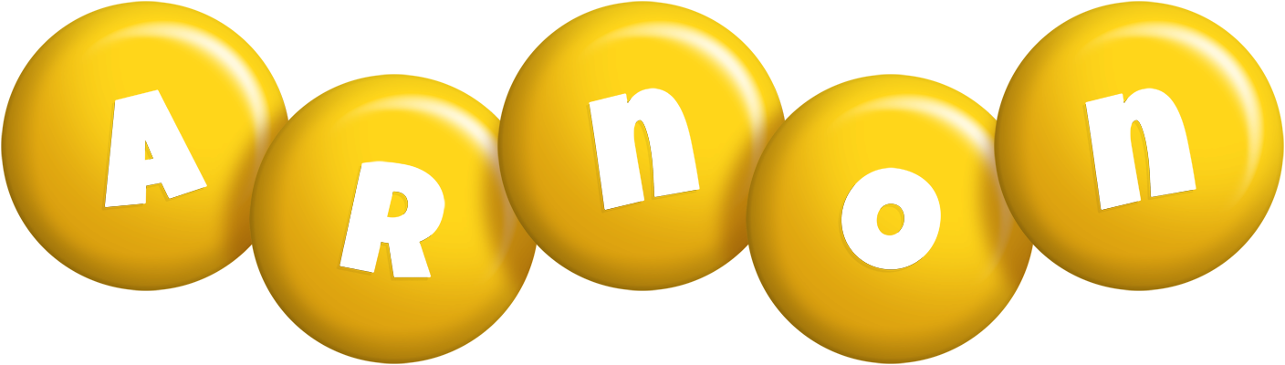 Arnon candy-yellow logo