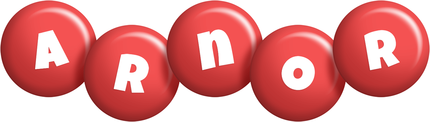 Arnor candy-red logo