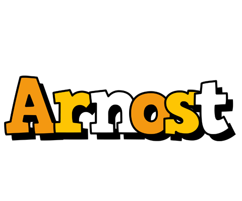 Arnost cartoon logo