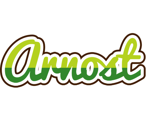Arnost golfing logo