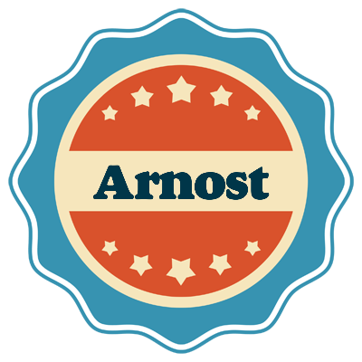 Arnost labels logo