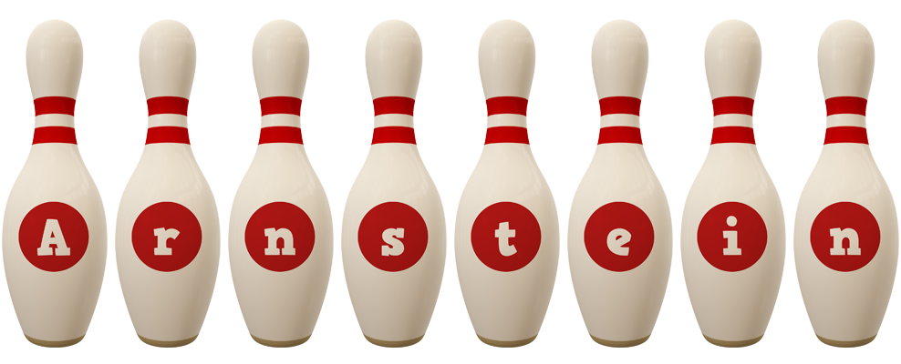 Arnstein bowling-pin logo
