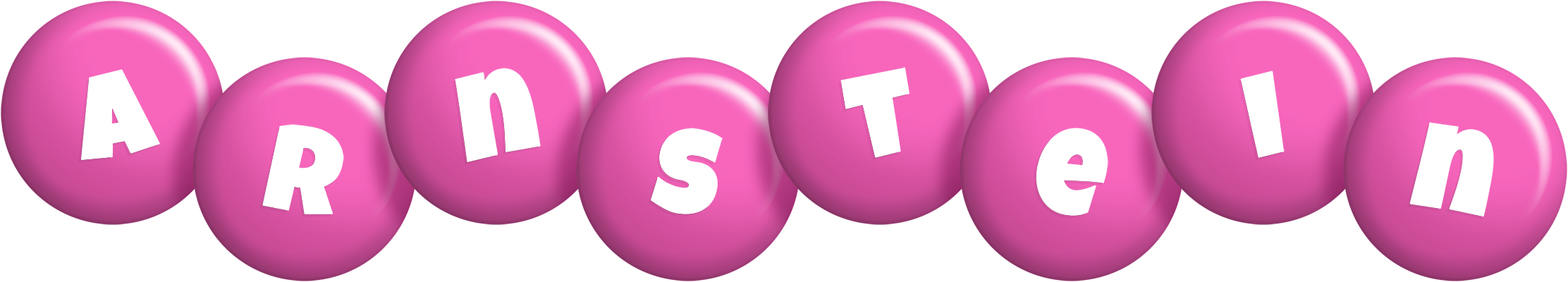 Arnstein candy-pink logo