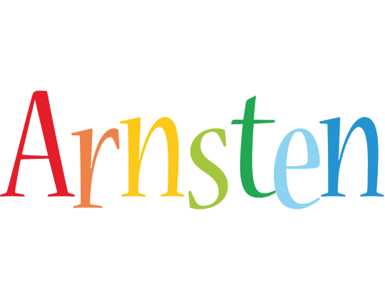 Arnsten birthday logo