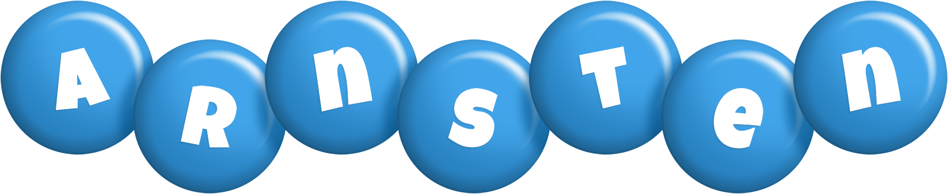 Arnsten candy-blue logo