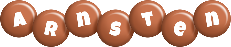 Arnsten candy-brown logo