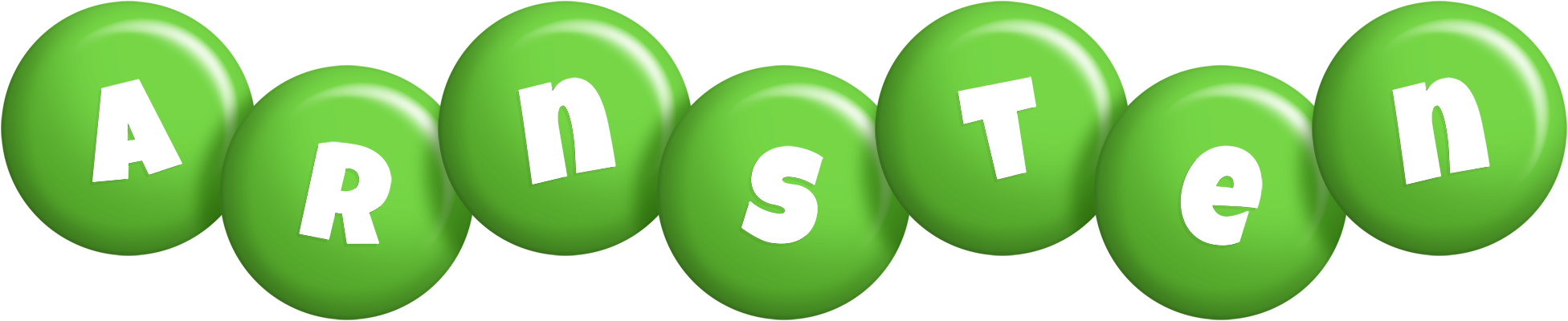 Arnsten candy-green logo