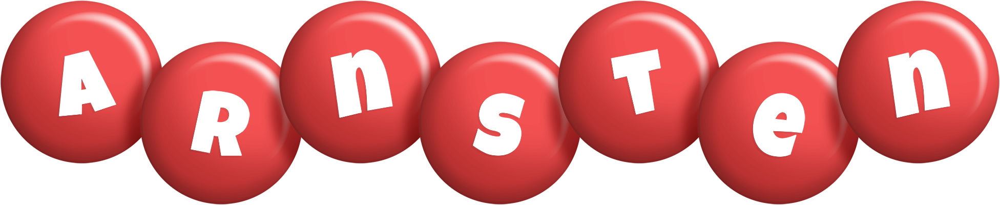 Arnsten candy-red logo