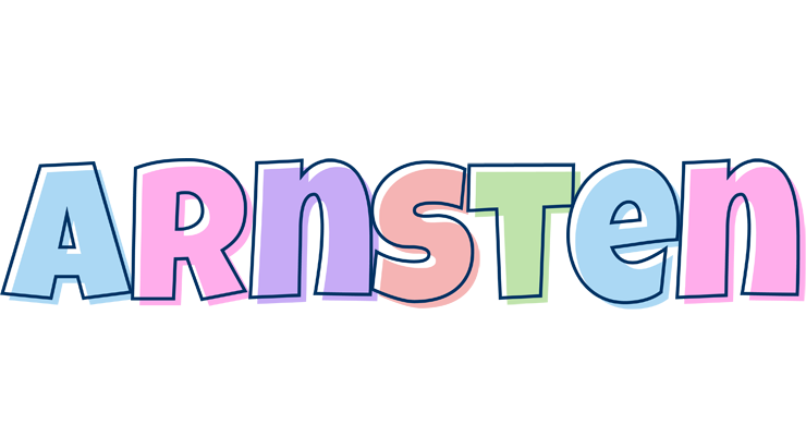 Arnsten pastel logo
