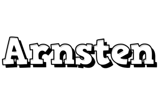 Arnsten snowing logo