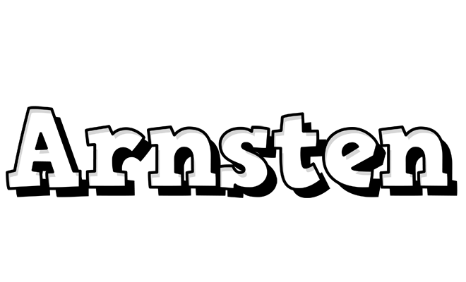 Arnsten snowing logo