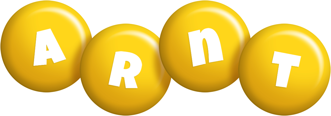 Arnt candy-yellow logo