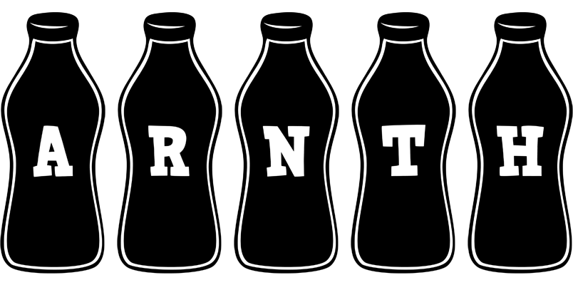Arnth bottle logo
