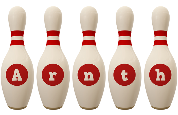 Arnth bowling-pin logo