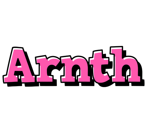 Arnth girlish logo