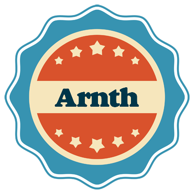 Arnth labels logo