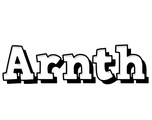 Arnth snowing logo