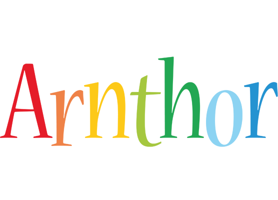 Arnthor birthday logo