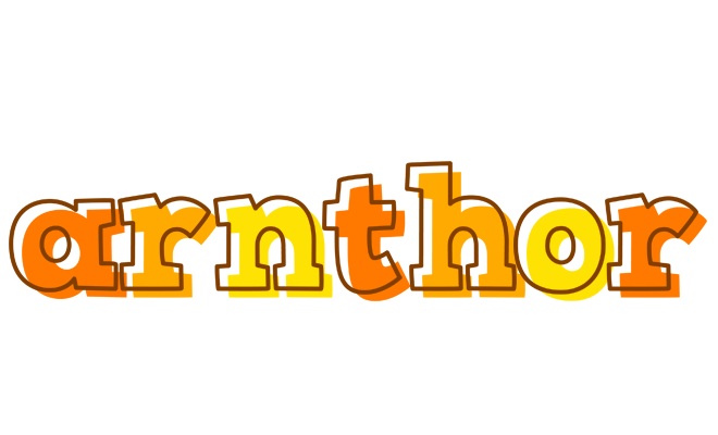 Arnthor desert logo