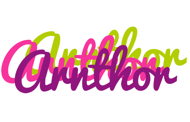 Arnthor flowers logo