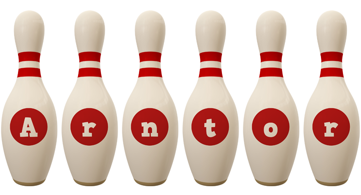 Arntor bowling-pin logo