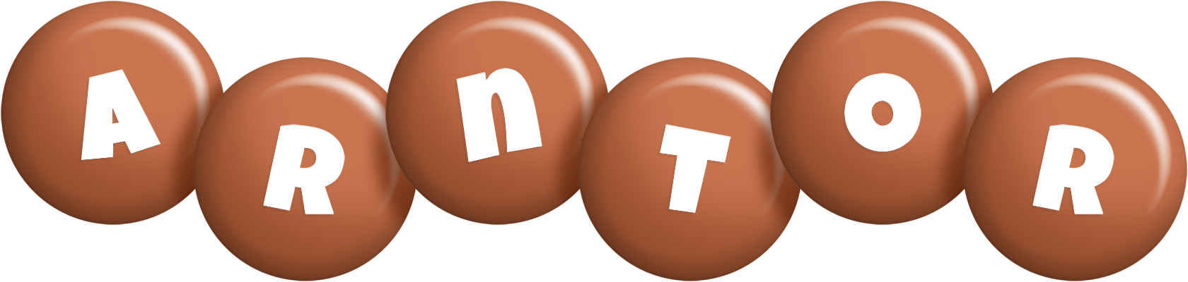 Arntor candy-brown logo