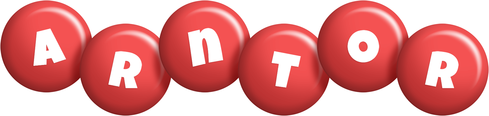 Arntor candy-red logo
