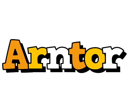 Arntor cartoon logo