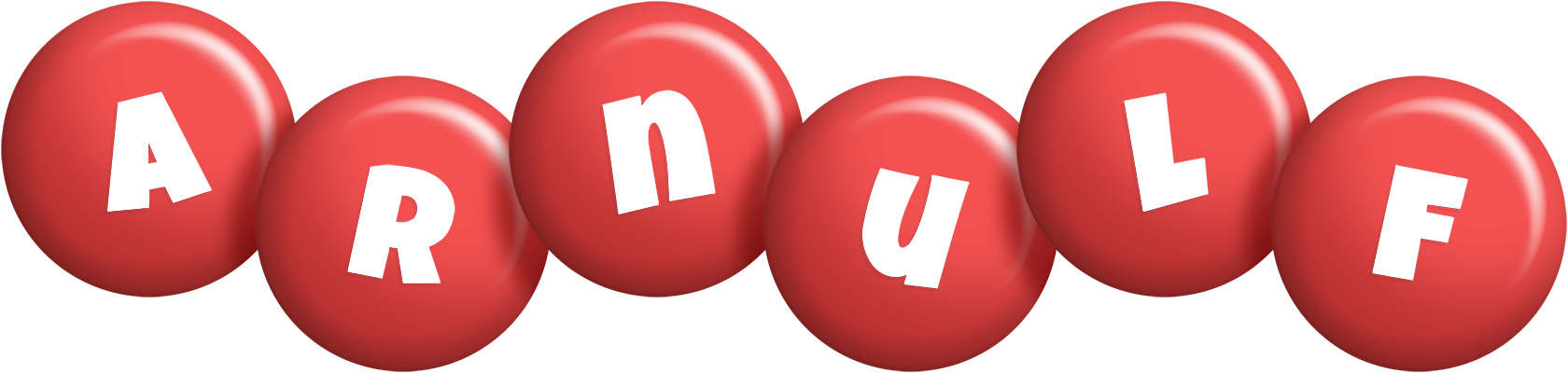 Arnulf candy-red logo