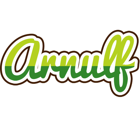 Arnulf golfing logo