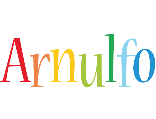 Arnulfo birthday logo