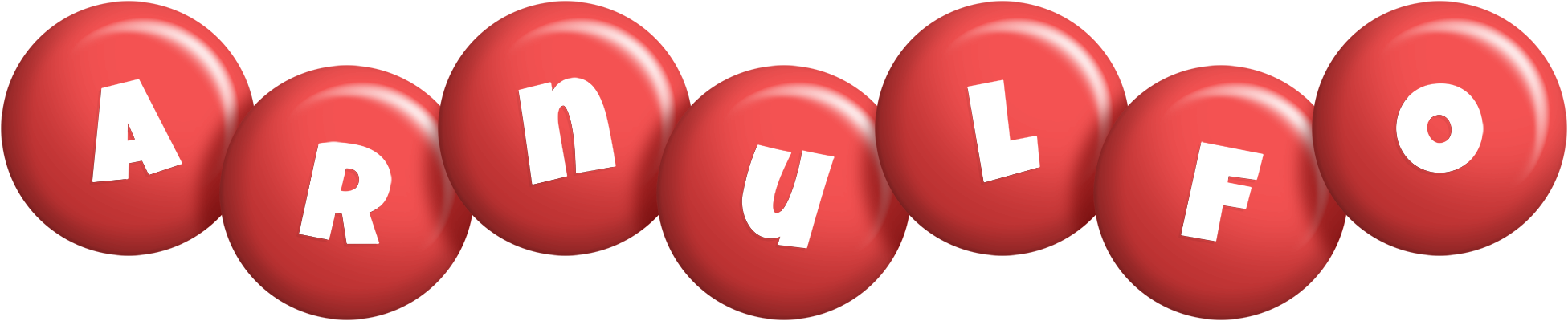 Arnulfo candy-red logo