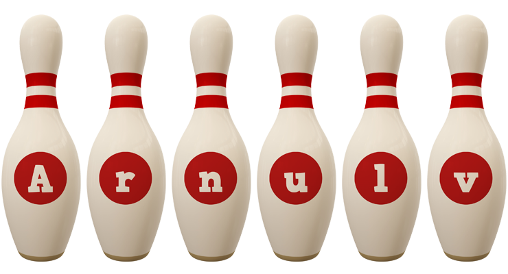 Arnulv bowling-pin logo