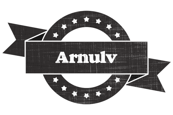 Arnulv grunge logo