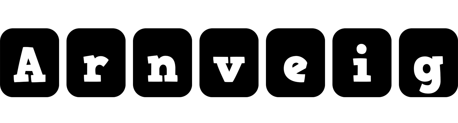 Arnveig box logo