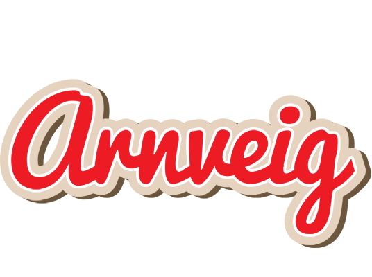 Arnveig chocolate logo