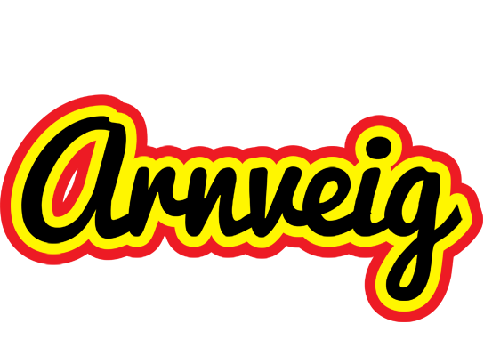 Arnveig flaming logo