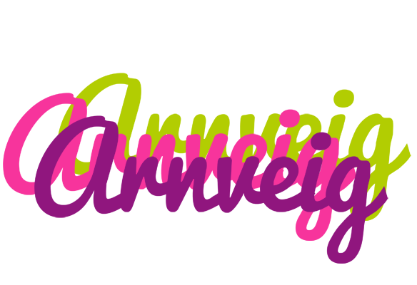 Arnveig flowers logo