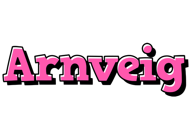 Arnveig girlish logo