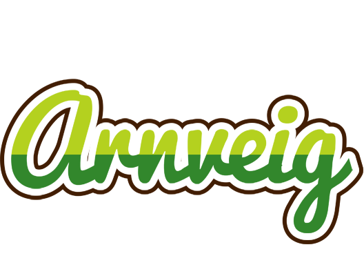 Arnveig golfing logo