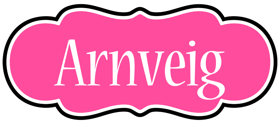 Arnveig invitation logo