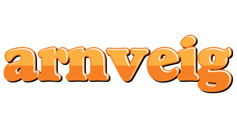 Arnveig orange logo
