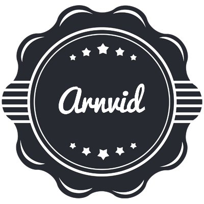 Arnvid badge logo