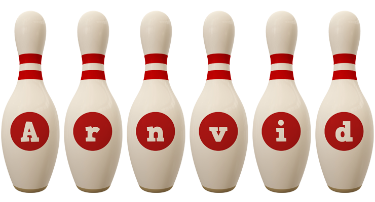 Arnvid bowling-pin logo